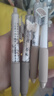 咔巴熊软握小胖笔4支 高颜值超软护套初高中学生用0.5刷题中性笔 兰亭集序 实拍图