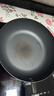 炊大皇平底锅0涂层家用煎饼牛排锅锤纹小铁锅极铁煎锅26cm 实拍图