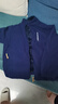 摇粒绒男士保暖秋冬夹克大码外套加绒休闲加厚开衫卫衣绒衣 W27蓝色 加绒 【特价捡漏】 3XL 【150-165斤】 实拍图