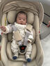 怡戈（Ekobebe）小元宝婴儿提篮式儿童安全座椅汽车用宝宝车载睡篮新生儿0-15个月 护脊版-奶油米【一篮三用】 实拍图