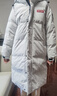 鸭鸭（YAYA）孙颖莎同款羽绒服男女2025冬季新款中长款泡芙防寒加厚保暖外套HY 银河灰色-YE4B018856A M /170 实拍图
