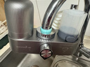 小质水龙头过滤器净水器家用自来水滤水器前置过滤器厨房卫生间通用软水机除菌除水垢除余氯 可手洗滤芯LJ019一机5芯 除菌除氯款 实拍图