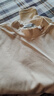 真维斯（Jeanswest）德绒打底衫女装秋冬季长袖t恤上衣服加绒保暖加厚内搭半高领秋衣 米色 小砂纸星星_K_左领角 M 实拍图