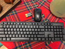 雷柏（Rapoo）X2800S 无线键盘鼠标套装 104键全尺寸13个多媒体按键 轻音设计笔记本电脑办公键鼠套装  黑色  实拍图