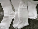 莫代尔5双袜子男长筒新疆棉秋冬10A抗菌防臭吸汗白色学生时尚中筒袜四季 【长筒袜】白色 5双 均码 【60%新疆棉防臭】 实拍图