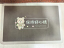 简美家加厚浴室门口吸水脚垫浴室防滑垫卫生间地垫卫浴速干 40*60cm 实拍图