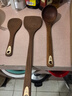 双枪乌金檀木锅铲菜铲汤勺木三件套厨具防霉抑菌 实拍图