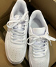 特步（XTEP）【国潮】女鞋板鞋空军一号夏季鞋子休闲鞋情侣运动鞋小白鞋 新白色【男款】 42 实拍图