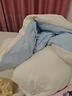 红豆A类正宗新疆棉花被子棉花被芯无异味加厚单双人家用宿舍春秋冬被 白蓝【真A类-正宗新疆棉花被】 200x230cm约8斤【冬被】 实拍图
