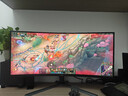 AOC 34英寸WQHD 240Hz超频250Hz HVA快速液晶1ms HDR400 1500R曲面带鱼屏 21:9游戏电竞显示器CU34G3Z 实拍图