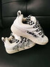 Kappa卡帕男鞋情侣面包鞋男2025秋冬新款小白鞋子男休闲运动鞋厚底板鞋 冬日白/安哥拉白/黑色 42 实拍图