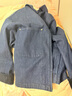 优衣库女装休闲拉链短茄克/外套巴恩风翻领时尚夹克 新款479208 69 藏青色(深牛仔色) 2XL /165/100B 实拍图