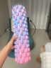 yottoy狼牙棒实心健身器材泡沫轴肌肉放松按摩滚轴轮琅琊瑜伽柱 实拍图