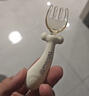COOKSS婴儿勺子宝宝学吃饭弯弯训练勺叉子自主进食PPSU辅食勺餐具收纳盒 实拍图