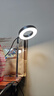植物补光灯全光谱LED植物生长灯防太阳多肉补光灯种植6W定时调光 黑色-太阳光（植物生长）+底座 可调节-高68CM 实拍图