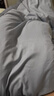 艾薇被套单件宿舍单人被罩水洗棉磨毛被套180x200cm 月光雾蓝 实拍图