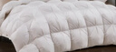 富安娜羽绒被 95%白鹅绒被子 80支纯棉冬季被芯  双人冬厚被203x229cm 实拍图