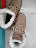 回力(Warrior)男靴加绒保暖马丁靴子男士休闲鞋子男0544 卡其加绒 42 实拍图