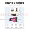 力特（Z-TEK） USB转RS232串口线db9针转接线公头工业级com转换器rs232转usb ZE533c连接线 USB转RS232【FTDI芯片】1.8米 实拍图