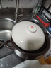 康舒砂锅家用燃气耐高温干烧不裂火锅煲煲汤煲炖锅煤气灶专用陶瓷沙锅 棕米耐热标适合4-6人 4000ml 实拍图
