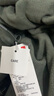 优衣库女装双面穿防风摇粒绒拉链连帽外套户外防水冬季新款479697 479697/59墨绿色 XS 实拍图