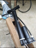 永久打气筒自行车山地车公路车骑行装备高压气筒便携气管子家用充气筒 短款高压打气筒-黑色 实拍图