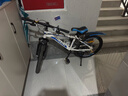 凤凰（Phoenix）儿童自行车山地车男女学生脚踏车6-15岁童车 霸道 白蓝色 22寸 实拍图