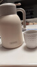 膳魔师（THERMOS）保温壶玻璃内胆家用大容量便携宿舍暖水壶热水瓶TEHA/TEHD TEHD-米白色【热卖推荐】 1.48L 实拍图