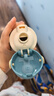 膳魔师（THERMOS）保温杯儿童直饮水杯小学生开学必备小黄鸭水壶带杯套500ml淡绿 实拍图