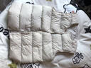 波司登（BOSIDENG）25新款轻薄羽绒服男女儿童5A抗菌90绒百搭休闲内搭短款经典马甲 灰燕麦7441囤货拍大 160 /80 约 150-160cm 45kg 实拍图