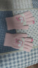 Hello Kitty儿童手套冬季女童保暖全指五指针织毛线女孩写字5529美乐蒂粉色 实拍图