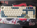 惠普（HP）K500F机械手感键盘 无线蓝牙三模静音 多功能旋钮办公游戏台式电脑笔记本通用键盘 三拼奶黄色 实拍图