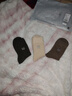 猫人3双装35%羊毛袜子男士袜子男冬季加厚保暖袜男毛圈袜睡眠袜男 实拍图