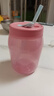 特百惠（Tupperware）吸吸罐550ml女生学生密封带吸管水杯子夏季自制饮品奶昔 甜蜜粉 实拍图