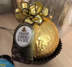费列罗巧克力 金色璀璨奢华大金球125g 休闲零食 伴手礼 圣诞节礼物 实拍图