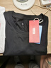 京东京造【10A抗菌T】长袖t恤女卫衣25秋季新款打底衫 黑色 M 实拍图