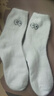 【冬季必备】水貂绒袜子加厚保暖可爱女生白色卡通表情毛茸茸袜子 出厂价-随机【1双装】 35-42码 实拍图