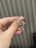 蔓笙日月同辉情侣戒指一对男女活口对戒生日实用情人节礼物送女友老婆 情侣一对【精美礼盒】 实拍图