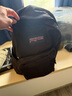 JANSPORT杰斯伯书包轻便双肩包男女旅行包简约背包电脑包学生校园 4QUT008爵士黑-侧边袋 实拍图
