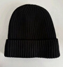 南极人帽子冬季男防寒加绒加厚防风保暖针织毛线帽子女N2E1X826593 黑色 实拍图