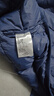 亚瑟士（asics）童装25年冬季儿童柔软舒适三防轻薄保暖羽绒服【高充绒量】 藏青色 清洁度1000-鸭绒 150 充绒量88.5g 实拍图