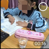 爱百分 儿童智能电话手表移动联通电信版天才小学生男孩女孩精准定位拍照触屏360度视频通话手表儿童礼物 粉升级大屏（电池加大+定位升级+视频+支付+禁用） 实拍图