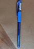 斑马牌（ZEBRA）中性笔 0.5mm子弹头签字笔 学生标记笔走珠水性笔 C-JJ100 JELL-BE 蓝色 5支装 实拍图