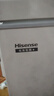 海信（Hisense）206升双温家用冰柜一级能效冷藏冷冻两用独立分区速冻小型冷柜BCD-206NUD冰箱 实拍图