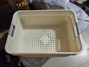 京东物流 大容量收纳箱收纳家用衣服加厚塑料储物整理箱衣物收纳 高款特大号洞洞筐 36.5*25.5*14cm 两个装 实拍图