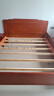 千禧盛世实木床金花梨木仿古双人床中式雕花大床古典卧室家具 花梨木实木床+床头柜*2 1.8*2.0m【全榫卯款】杉木床板 实拍图