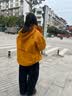 OUTDOOR PRODUCTS【黄亦玫同款】机能三合一抓绒冲锋衣女防风夹克外套 向日葵黄 实拍图