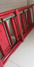 忆琳居梯子家用安全人字梯折叠梯伸缩多功能楼梯便捷扶梯加厚红色四步 实拍图