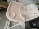 爱瑞宝（ARICARE）宝宝餐椅可折叠0-6岁婴儿餐椅家用儿童餐桌婴儿吃饭安全成长座椅 【升级加宽款】落樱粉全配 62*42*33cm 实拍图