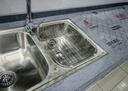 欧琳（OULIN）厨房水槽双槽洗菜盆双槽304不锈钢加厚洗碗槽双槽左右任选 实拍图